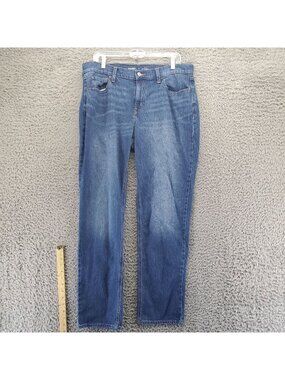 Old Navy Jeans Womens Size 12 Blue Wow Boyfriend Stretch Denim